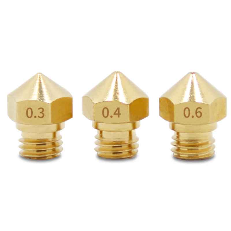 aimsoar　ブラスノズルMK10 0.2mm/0.3mm/0.4mm/0.5mm/1.0mm　am074