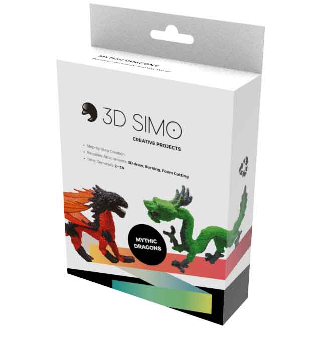 ３Dペン 3DSIMO（シーモ）　ドラゴン・クリエイティブボックス