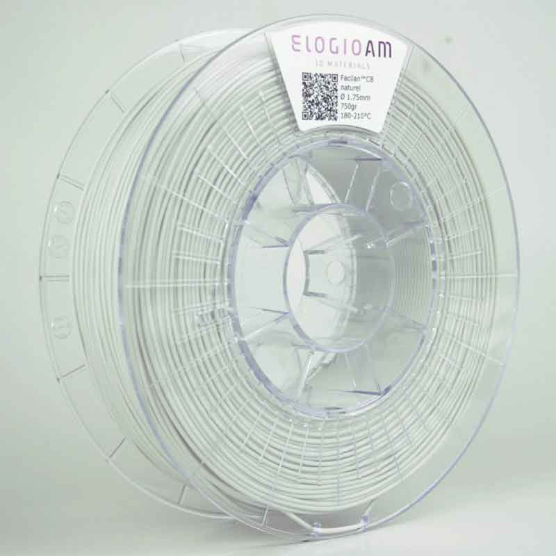 Facilan™ C8フィラメント 色：白（White)　ELOGIO AM社