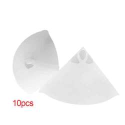 3Dプリンター用10PCS UVレジンフィルター漏斗ホワイトペーパーカップ