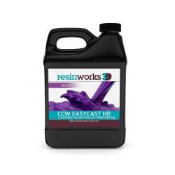 resinworks3D　CCW　EasyCast　HDレジン-バイオレット500g　LCD光造形 3Dプリンター用 (Anycubic Photon、Bean、FlashForge、Phrozen 3Dプリンター、Wanhao、およびその他のLCDベースのプリンター）CCW EasyCast HD LCD-Violet