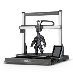 Sovol3D Comgrow T500 3Dプリンター（最大速度500mm/秒/7インチKlipperタッチスクリーン搭載/300℃高温ホットエンド/95%事前組み立て/49ポイント自動レベリング/XYZ軸産業用リニアレール/最大印刷サイズ500×500×500mm）