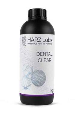HARZLabs　歯科用デンタルクリア 500g　LCD光造形 3Dプリンター用 (Anycubic Photon、Bean、FlashForge、Phrozen 3Dプリンター、Wanhao、およびその他のLCDベースのプリンター）Dental Clear