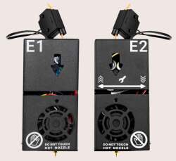 Tenlogデュアル押出機ノズルキットE1+E2（フィラメント振れセンサー付き）