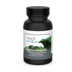 resinworks3D　EasyCastシリーズ200 ワックスレジン 125g　LCD光造形 3Dプリンター用 (Anycubic Photon、Bean、FlashForge、Phrozen 3Dプリンター、Wanhao、およびその他のLCDベースのプリンター）EasyCast-HD-Series200