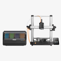 Anycubic Kobra 3 Combo 3dプリンター Kobra 3 ACE Pro 最大印刷速度600mm/s 多色印刷 最大8色対応 多色造形 オートレベリング 高精度 fdm ３ｄプリンタ LANモード 高速 静音マルチカラー印刷 造形サイズ250*250*260mm  日本語UI 日本語マニュアル