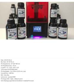BlueCast LCD クリエーター　光造形式 3Dプリンター セット　2K 高精度 LCD 3Dプリンタ BlueCast LCD Cr3ator 3D Printer【正規販売代理店】