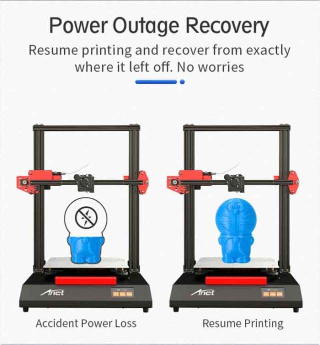 Anet ET5オールメタルフレームDIY 3Dプリンターキット300 * 300