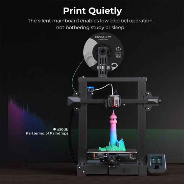 Creality3D Ender3-V2 NEO 3Dプリンター（プレビュー機能/CR Touch自動  