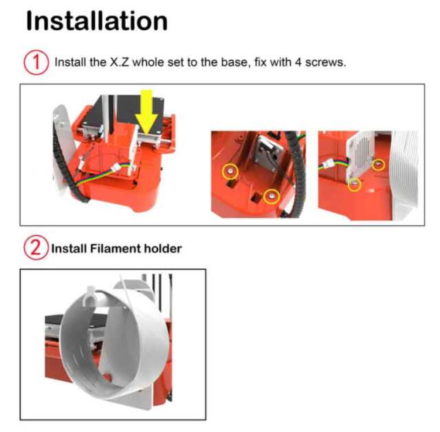 EasyThreed/エージースリーディー X1 3Dプリンター 本体【正規販売