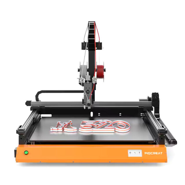 Piocreat K8 看板 チャンネルレター3Dプリンター（2色印刷用デュアル