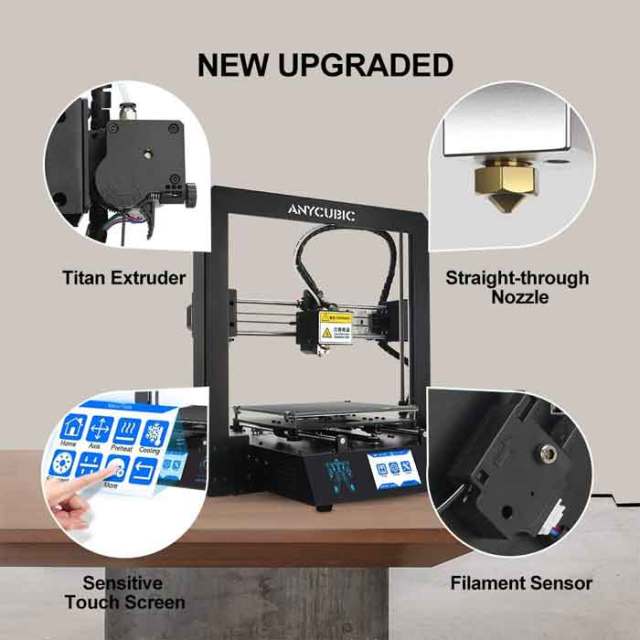 Anycubic I3 Mega フルメタルフレーム3Dプリンター 