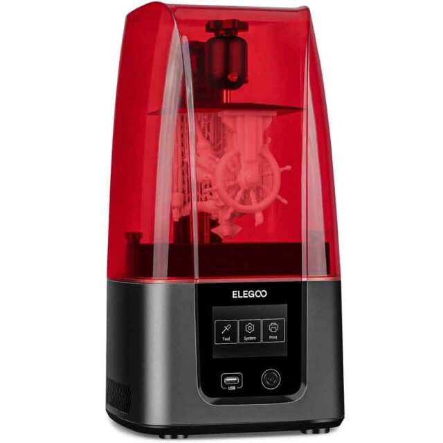 ELEGOO Mars 3 3Dプリンター UV光造形式 MSLA LCD 3Dプリンター 6.66  