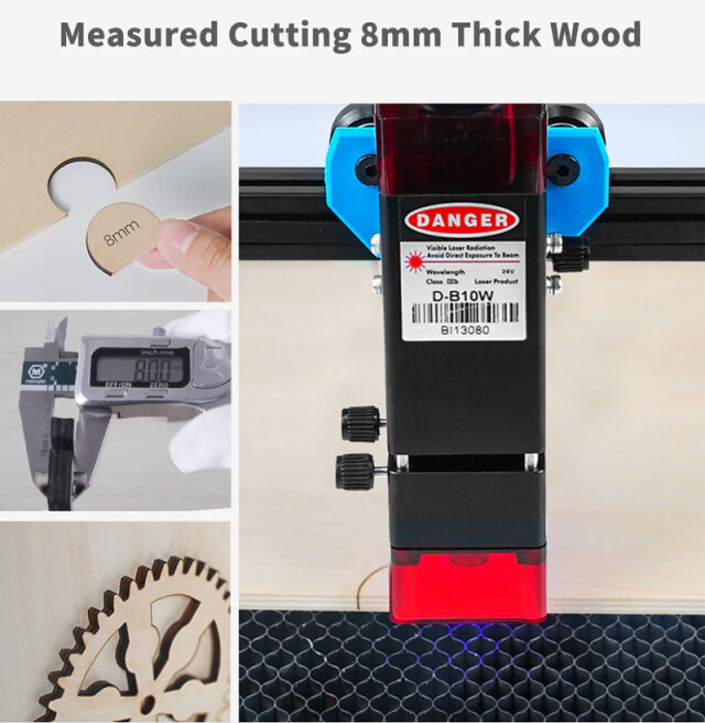 TwoTrees TTS-10 Pro レーザー彫刻機 10Wレーザー高出力 レーザー切断