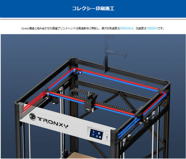 Tronxy VEHO 600 PRO V2 大型ダイレクトドライブ 3D プリンター