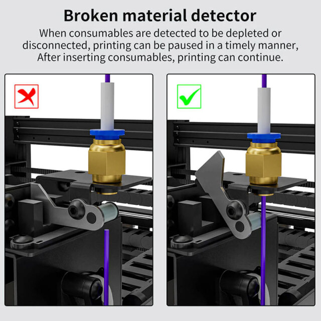 Tronxy VEHO 600 PRO V2 大型ダイレクトドライブ 3D プリンター