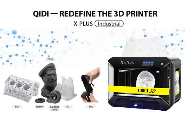 QIDI TECHNOLOGY 3Dプリンター 新モデル：X-plus