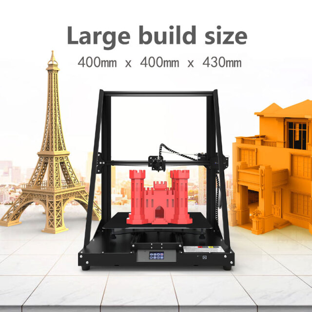 EasyThreed/エージースリーディー X7 Plus,大型,400x400x450mm,高温度