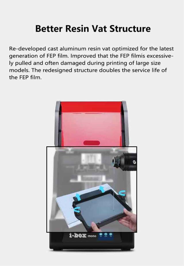 QIDI TECHNOLOGY/チーディーテクノロジー Shadow5.5S 光造形式 LCD 3D