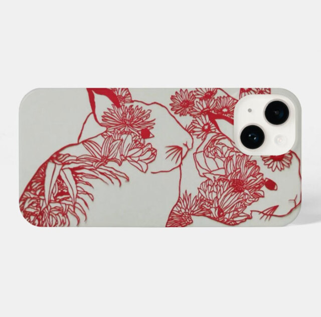 iPhone14 ケース iPhoneケース ウサギ/兎/ラビット（この道30