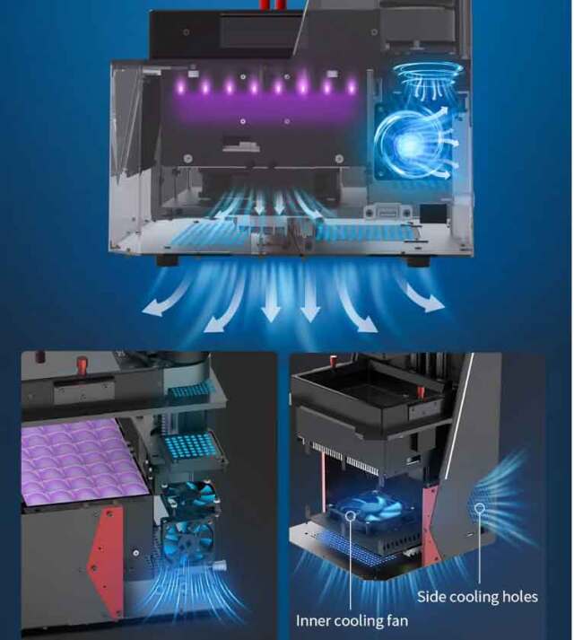 BIQU PIXEL-L 4K モノクロ光造形式LCD 3Dプリンター 9.1インチ大画面