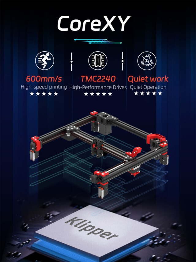 注目のVORON プロジェクト！SIBOOR Voron V2.4 R2 [Aug,2023] 3D
