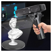 Creality 3Dスキャナー Creality Otter Liteワイヤレス3Dスキャナー、ハンドヘルド高精度0.05mm 3Dスキャナー、3Dプリント用、30fpsリアルタイムスキャン、オールサイズ互換性(20mm³~2000mm³)、Wi-Fi&モバイルコントロール