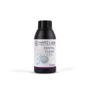 HARZLabs　歯科用デンタルクリアプロ 500g　LCD光造形 3Dプリンター用 (Anycubic Photon、Bean、FlashForge、Phrozen 3Dプリンター、Wanhao、およびその他のLCDベースのプリンター）Dental Clear-Pro