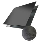 PEEK対応３DプリンターCreatBot F430PEEK(F430PEEK)用ビルドプレート・ブラックシート