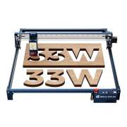 SCULPFUN S30 Proレーザー彫刻機、自動エアアシストポンプ/ノズル、33W CNC レーザーカッター、工業用グレード、10 倍レーザー耐用年数