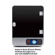 Kelant S400S  8.9 インチ 2K LCD192 * 120 * 200mm大規模なビルドボリューム/デュアルレールZ軸/3.5インチタッチスクリーンサポートWIFI / Uディスク印刷  光造形式 3Dプリンターキット　【正規販売代理店】