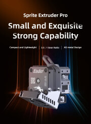 Creality3D Enderシリーズ用SpriteExtruderPro300℃（スペアパーツ）