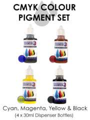 MONOCURE3D 　 3D CMYK顔料セット（4×30ml）　（PIGMENT SET）