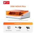 TOOCAA NOVA-20W-Plusパッケージ：AI搭載レーザー彫刻機、クラス1安全規格準拠でデスクトップでの作品制作を楽々