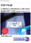 Monocure3D  SLA/LCD光造形式 3Dプリンター用FEPフィルム100ミクロン（Shuffle・Photon・WanhaoD7などスペアパーツ）