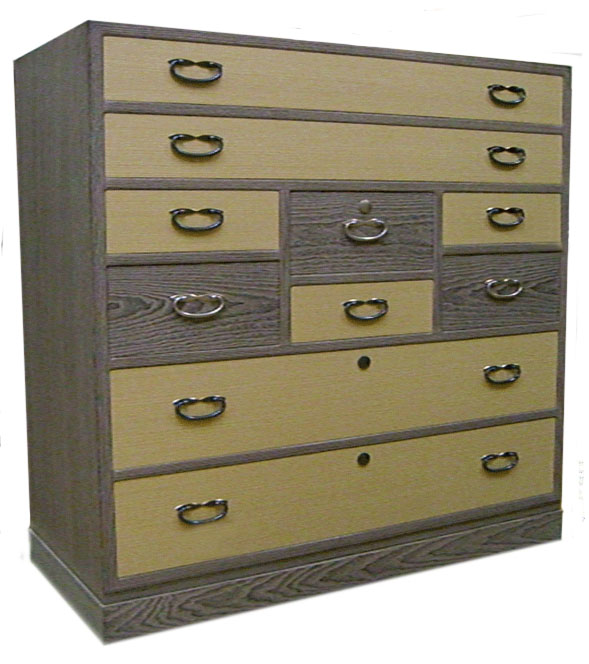 桐たんす(2色整理)時代仕上げ