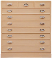 桐たんす(胴厚七ー三)トノコ仕上げ