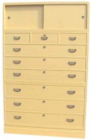 桐たんす(3.5胴厚七重三ッ)