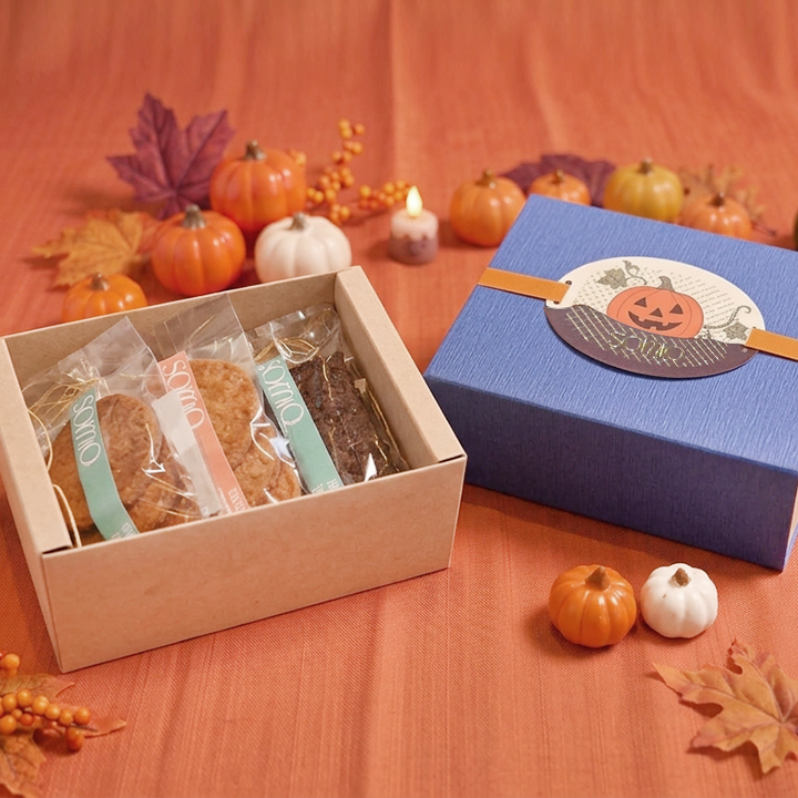 ＜ハロウィン限定＞クッキー3種ギフトBOX