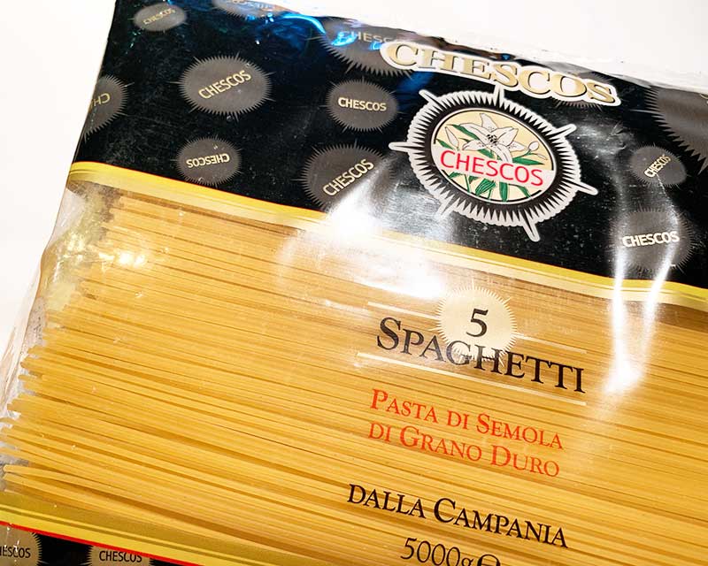 【スパゲッティ】チェスコス［５Kg］