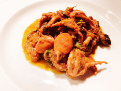 【ナポリ名物】イイダコのアッフォガード