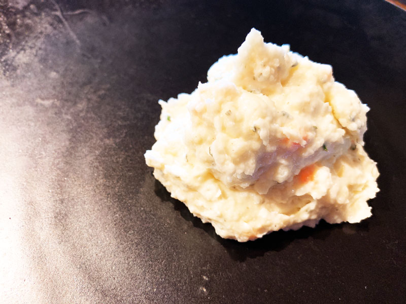 【本当は付け合せ用に作った】前菜にも使える、ポテトクリーム 100ｇ