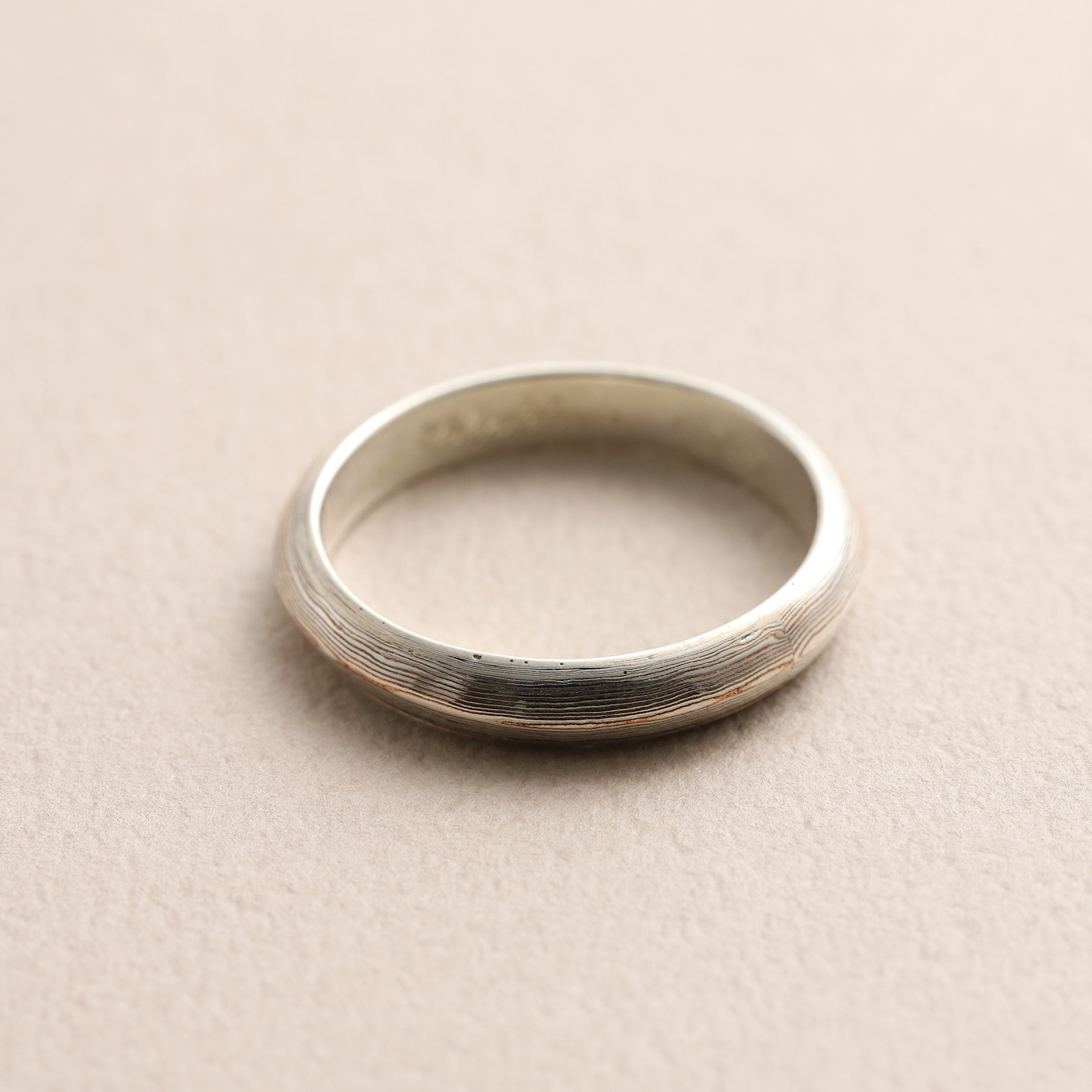 【一点物】トライアングルモクメリング /17号