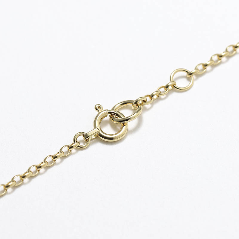 シンパシーオブソウル K18YG アンクレット SYMPATHY OF SOUL（シンパシーオブソウル） Logo Plate Anklet - Oval