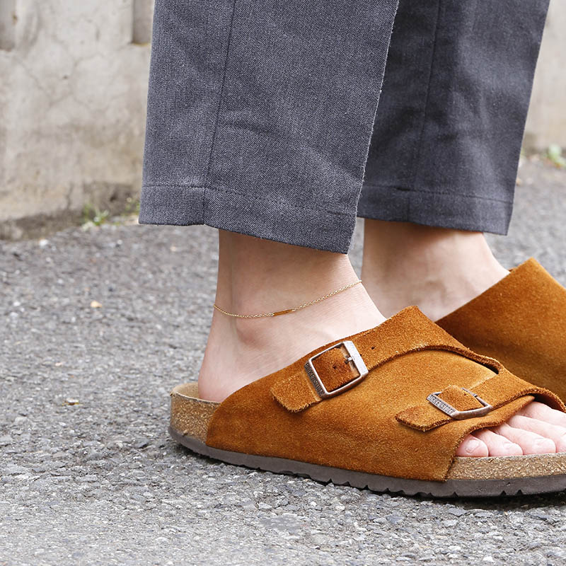 SYMPATHY OF SOUL（シンパシーオブソウル） Logo Plate Anklet