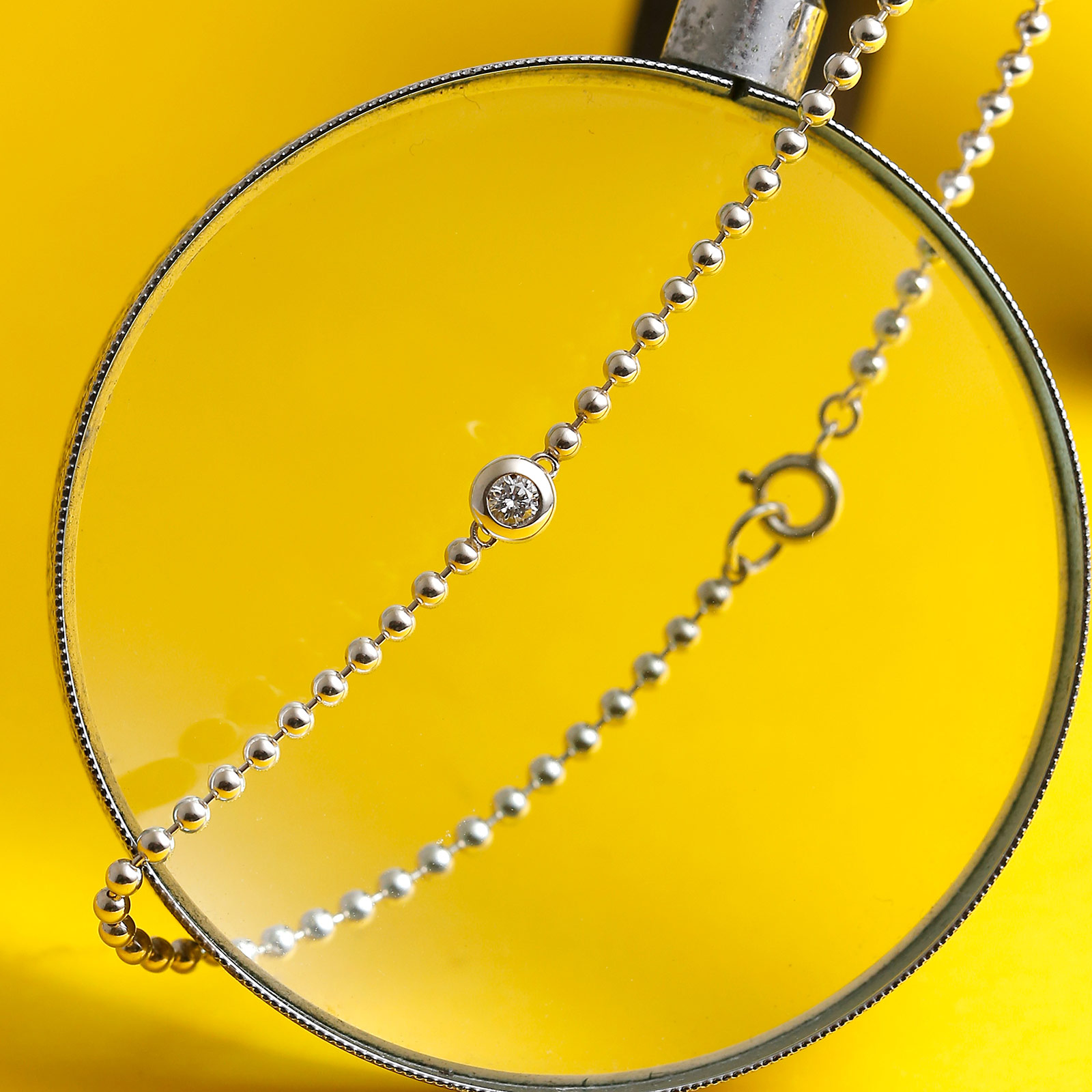 SYMPATHY OF SOUL（シンパシーオブソウル） One LG Diamond Ball Chain