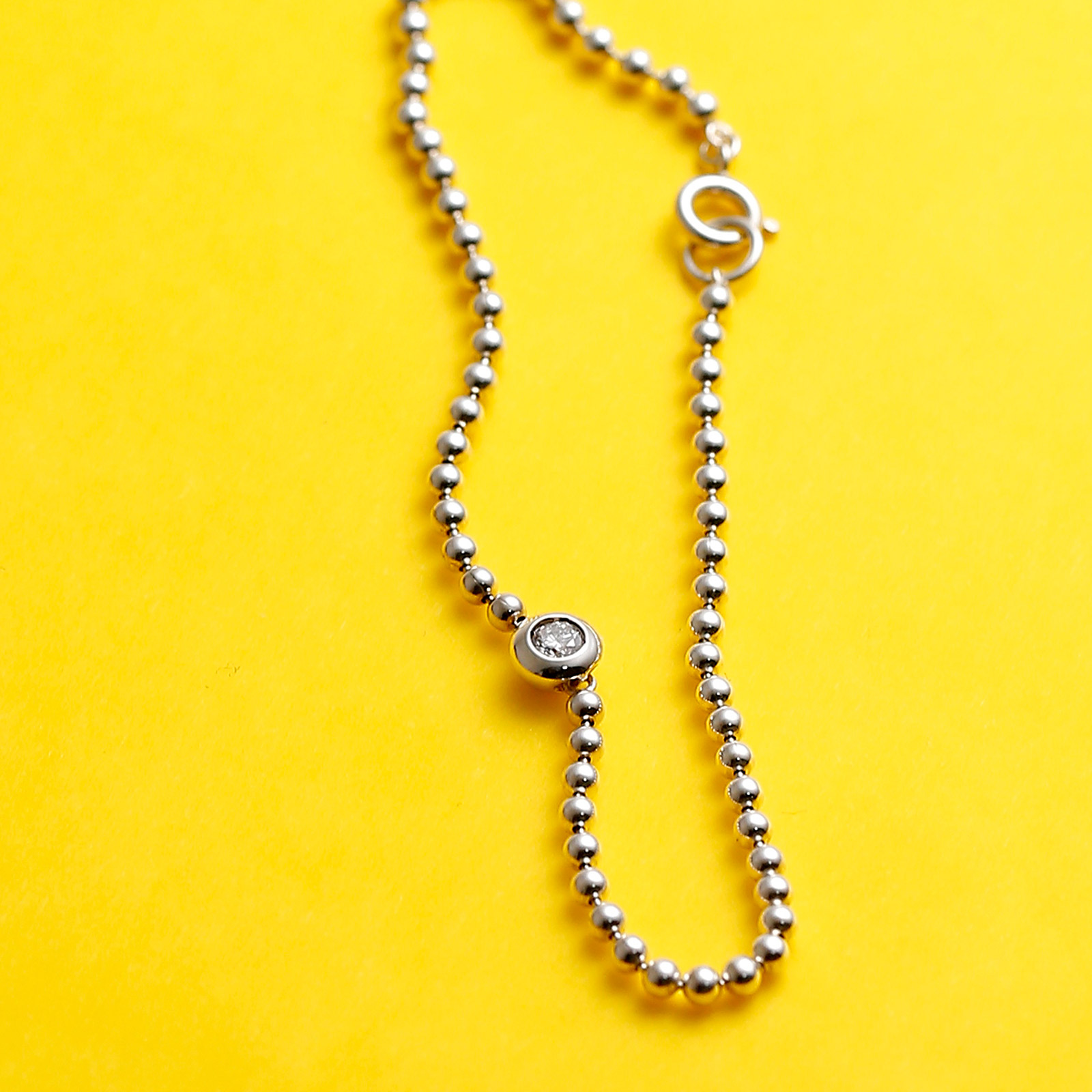 SYMPATHY OF SOUL（シンパシーオブソウル） One LG Diamond Ball Chain 