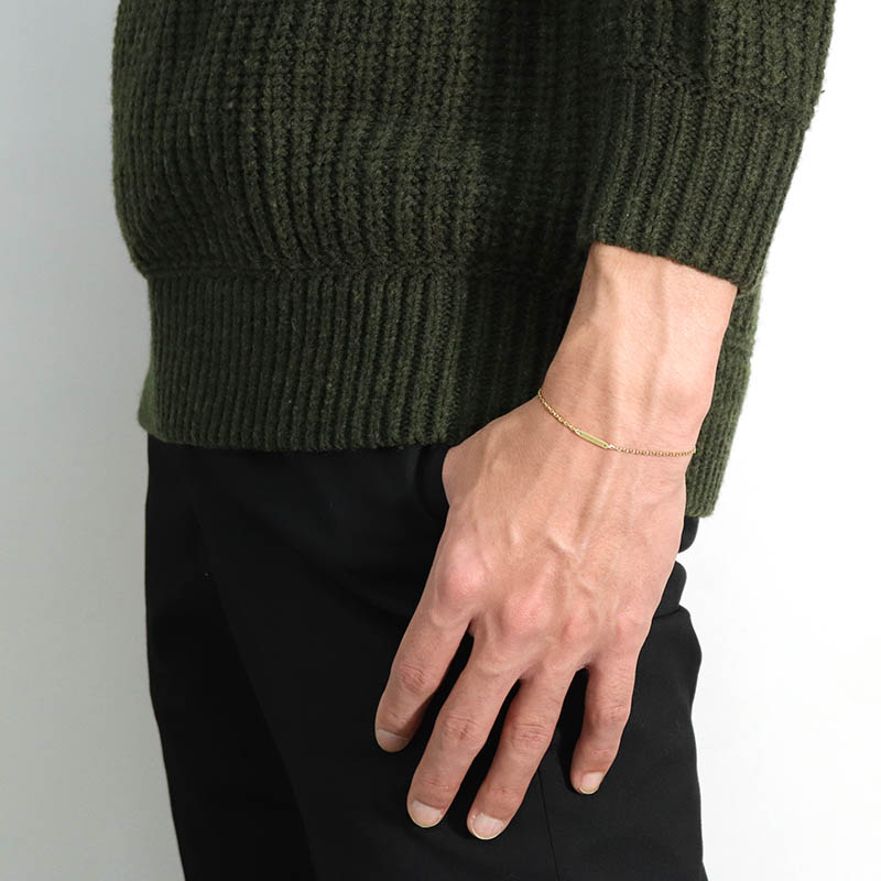 sol soonerorlater ブレスレット EO(イオ)/Two tone bracelet(ツートーン ブレスレット)/ゴールド