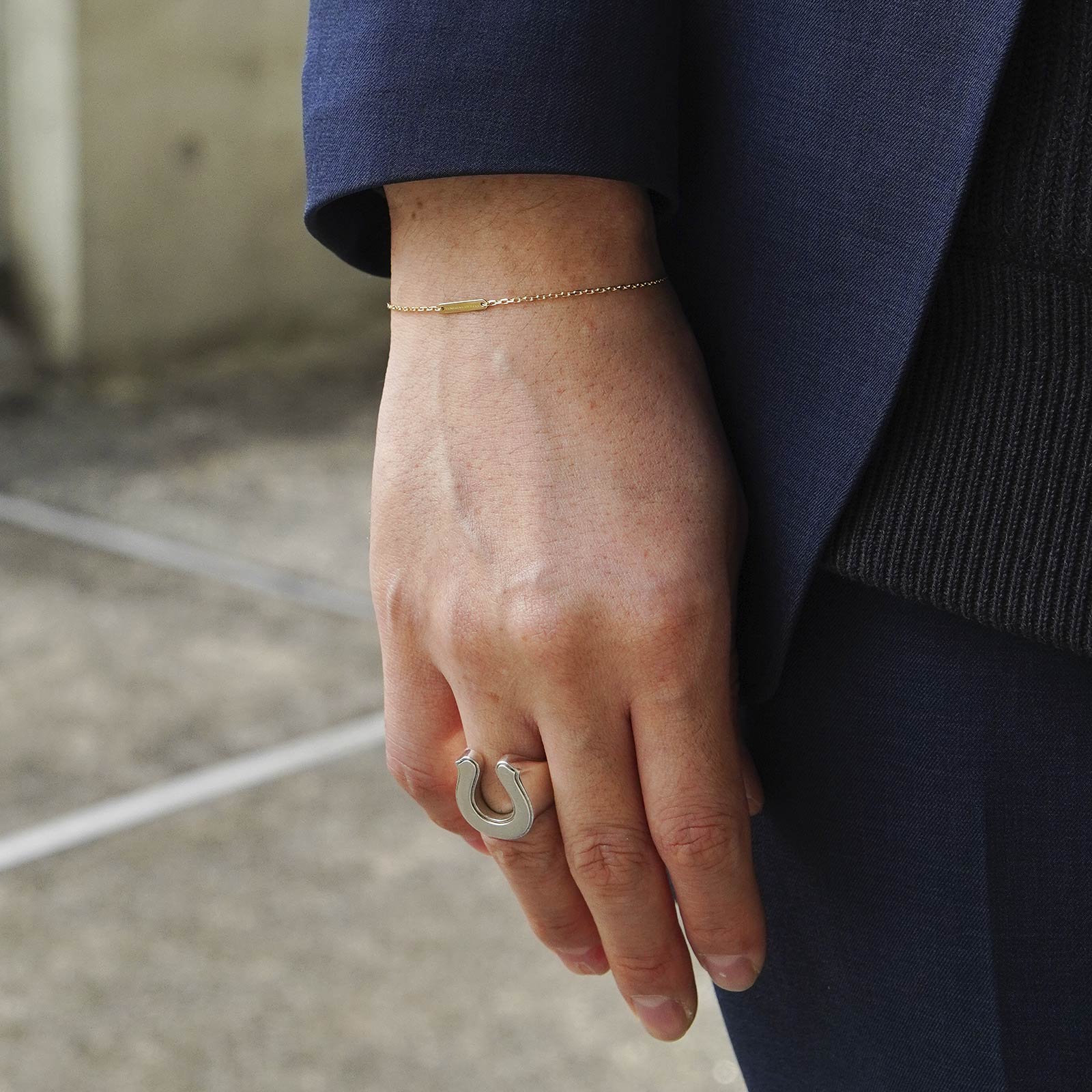 SYMPATHY OF SOUL （シンパシーオブソウル） Large Horseshoe Ring 