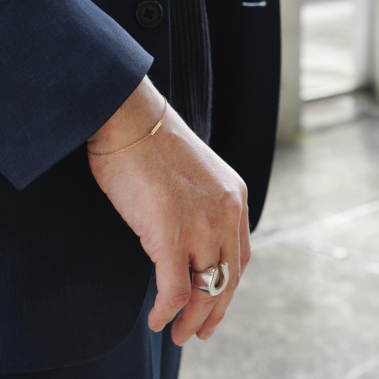 SYMPATHY OF SOUL （シンパシーオブソウル） Large Horseshoe Ring 